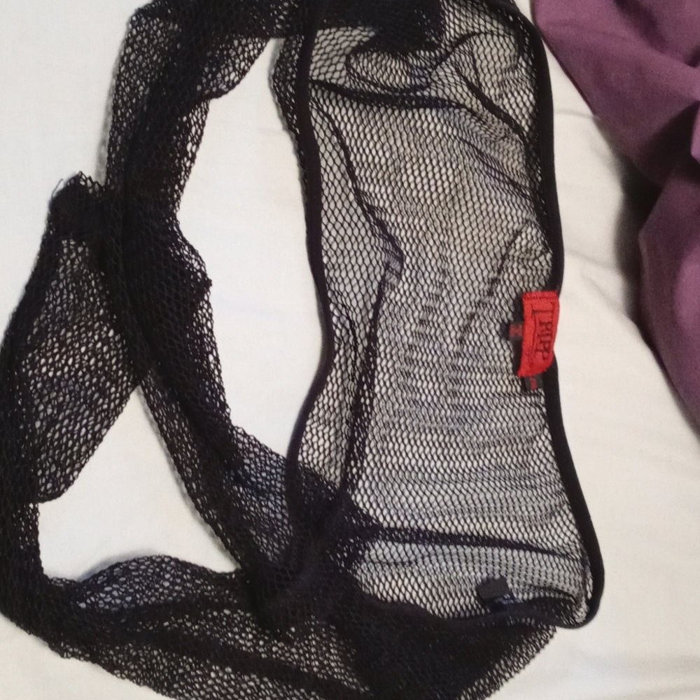 Vintage TRIPP NYC Mesh Top Fishnet Sleeves